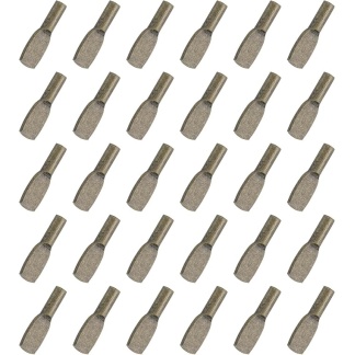 Spade Shelf Support Pegs, 60 Pcs 6mm