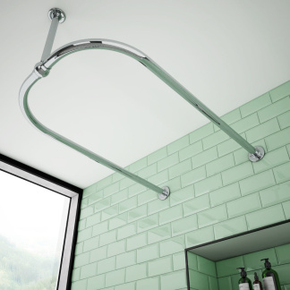 U shaped Curtain Rail 820 X 1220 X 820