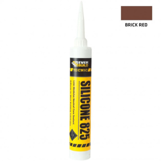 Everbuild Tecnic Silicone Brick Red 380ml