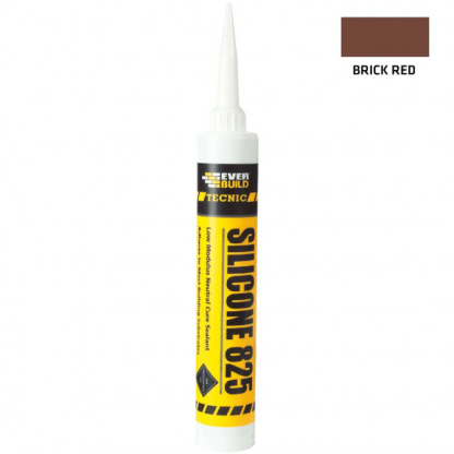 Everbuild Tecnic Silicone Brick Red 380ml