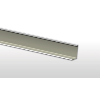 32 x 19 x 3050mm white Rockfon Chicago Metallic Perim Wall angle trim.