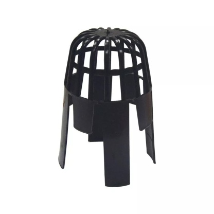 FloPlast Balloon Leaf Guard Black 65-68mm