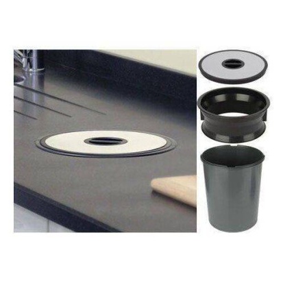 Worktop waste bin 13 litres