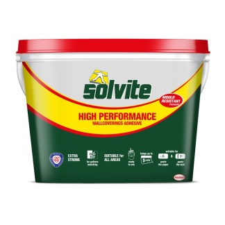 Solvite All purpose Ready mixed Wallpaper Adhesive 4.5kg