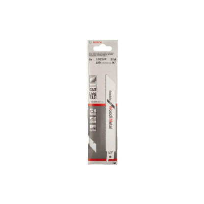 S922HF/4430-5 150mm Metal Cutting Reciprocating Blade Pk 5