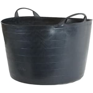 Amtech black eco-friendly flexi tub (65L capacity)