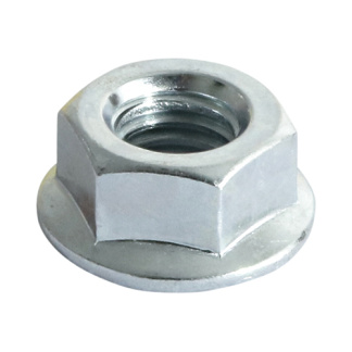 M8 Hex Serrated Flange Nuts - Zinc. Box 200