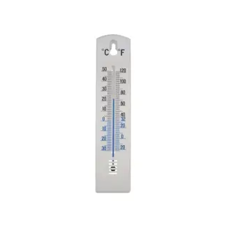 FAITHPLASTIC Wall Thermometer - Plastic 200mm