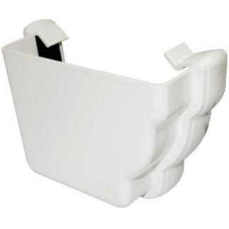 Niagara External Stopend L/H White