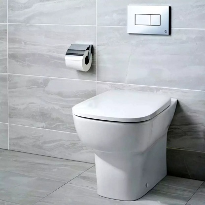 Ideal Standard Studio Echo Back To Wall Toilet - with soft close seat with cover T282701