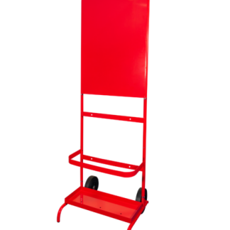 Triple Metal Fire Extinguisher Stand