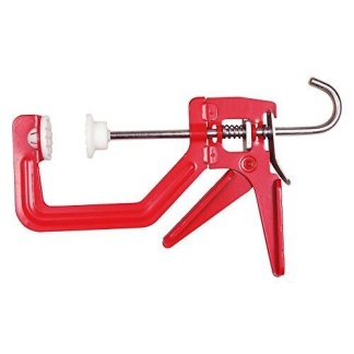 One Hand Solo Clamp 150mm Plastic Pad