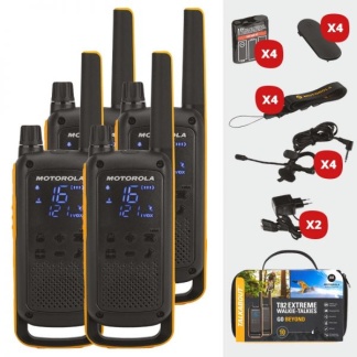 Motorola Talkabout T82 Extreme Quad Pack (EU Version)