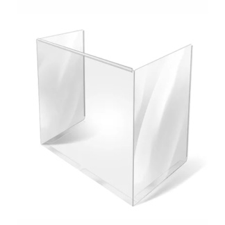 6mm Acrylic Screens 1200 x 960 C/w Return & Folds & Tape