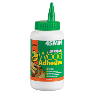 Everbuild Lumberjack 45 Min PU Wood Adhesive 750g