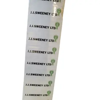 48mm x 66m "JJS" Printed tape PVC