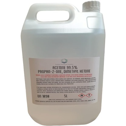 Acetone 5 Litre Premium UV/LED