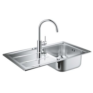 Grohe New Concetto Kitchen Sink/Mixer Pack (31570SD0)