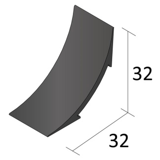 2m Cove former 35mm Radius