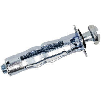 M5 x 37 Hollow Wall Anchors BZP Box 100