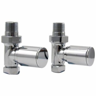 Towel rail valve set