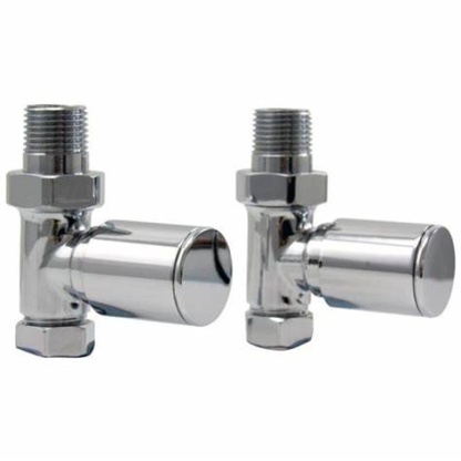 Towel rail valve set