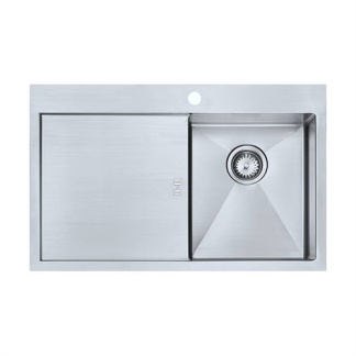 Zen Uno, 18-XU34IFU15S-BBR161, Satin Finish, DDA Compliant Sink - R/H Bowl