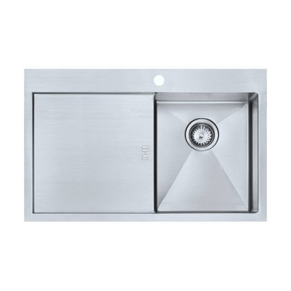 Zen Uno, 18-XU34IFU15S-BBR161, Satin Finish, DDA Compliant Sink - R/H Bowl