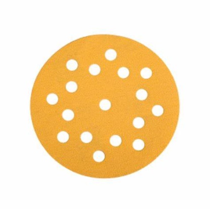 Sanding Disc P80g 150mm 7 Hole Pack 100 Mirka Gold