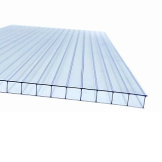6mm X 1600 X 200mm Obscure Polycarbonate c/w Fixing holes