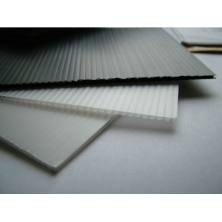 2.4m x 1.2m x 2mm Black Correx
