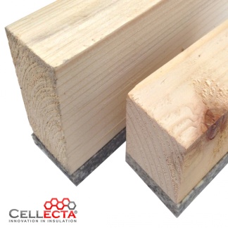 Deckfon 45 10mm foam on 40mm deep x 45mm wide x 2.4m lengths  Acoustic Batten