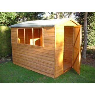 Lewis Garden Shed 8 x 6 shiplap