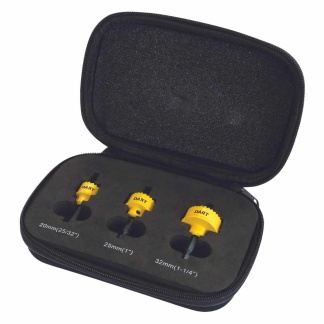 3pce Mini Cobalt Holesaw Set 20,25,32