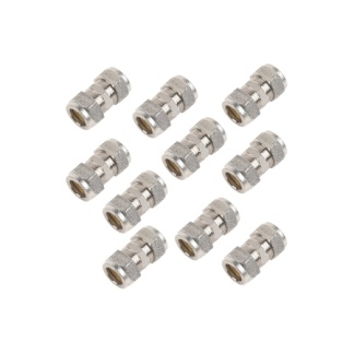 Compression Straight Coupling 15mm