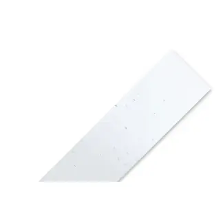 22 x 2mm x 20m Matt White ABS Edging