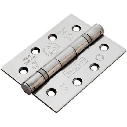 Ball bearing hinge, Grade 13, 102 x 76 x 3mm