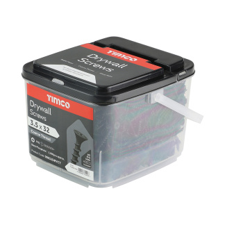 3.5 x 32 Drywall Screws - PH - Bugle - Coarse Thread - Black TUB 2000