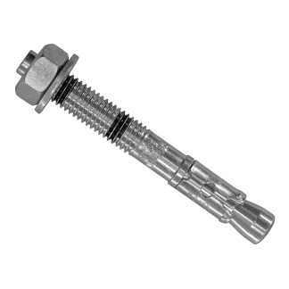 M6 X 65 throughbolt single