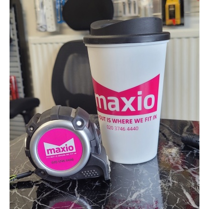 FREE Maxio printed cup - customer gift