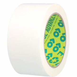 AT6102 Duct Tape, Polythene, White, 100mm x 33m