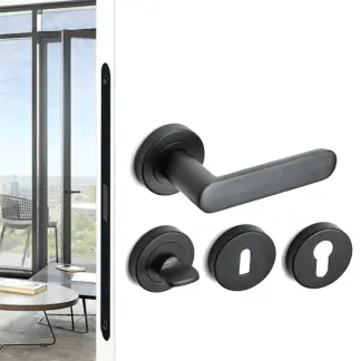Black lever on rose 753569554384