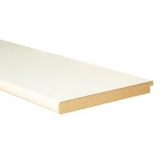 Wickes Bullnose Primed MDF Window Board - 22mm x 219mm x 2100mm