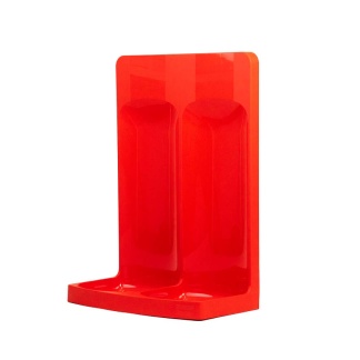 Double Fire Extinguisher Stand Plastic
