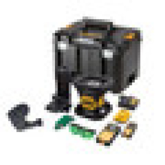 Dewalt DCE079D1G Exterior Rotating Laser 600m / Dual slope Detector Remote - Green Beam