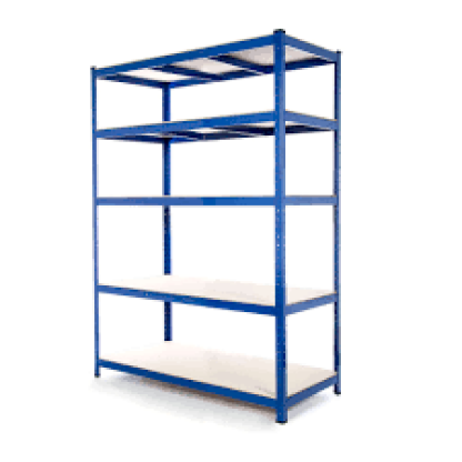 Shelving Unit 1800h x 900w x 600d 5 Shelves