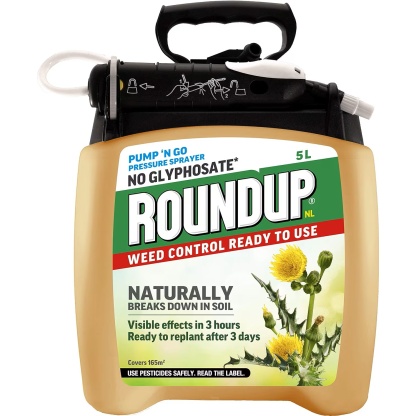 Roundup Speed Ultra Pump ‘n Go Ready to Use 5L - Glyphosate Free