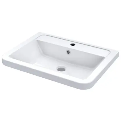 Nuie 600mm Ceramic Inset Basin