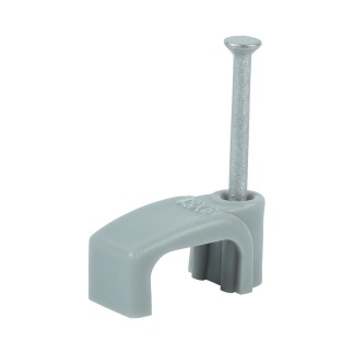 4mm Twin & Earth Grey Cable Clip Pack 100