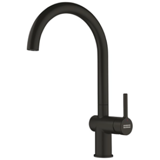 Franke Swivel spout Tap in Matt black finish - 388x234x117mm SKU: 115.0653.398